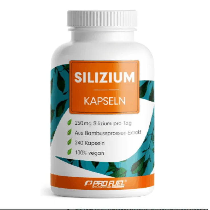 Πυρίτιο 240 Κάψουλες Υψηλή Δόση 714 mg από Εκχύλισμα Μπαμπού